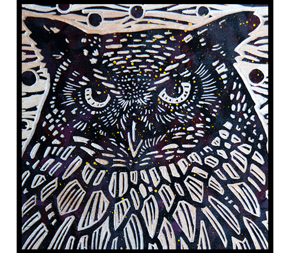 "Great Horned Owl" by Sara Gettys